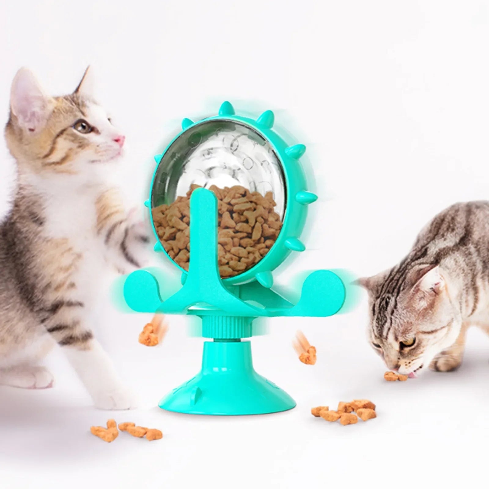 Interactive Treat Dispensing Toy for Small Dogs - Slow Feeder & Fun Dog Wheel Ball