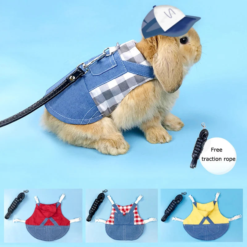 Cute Bunny Clothing Suit Hamster Clothes