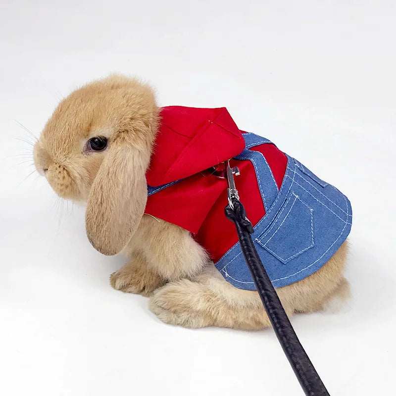 Cute Bunny Clothing Suit Hamster Clothes