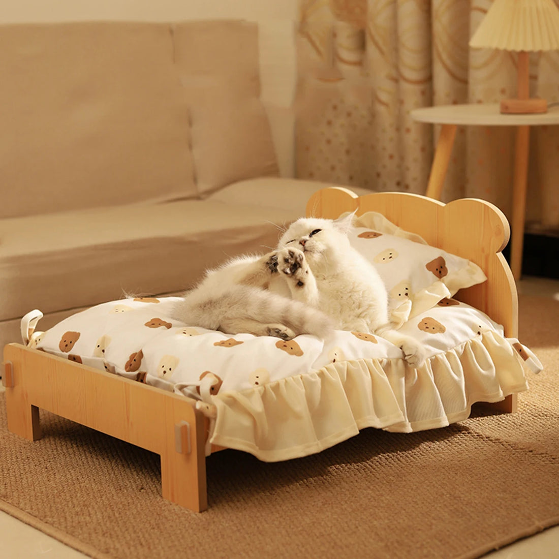 Wooden Pet Bed