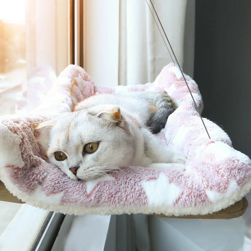 Cat Hammock Aerial Hanging Cat Bed