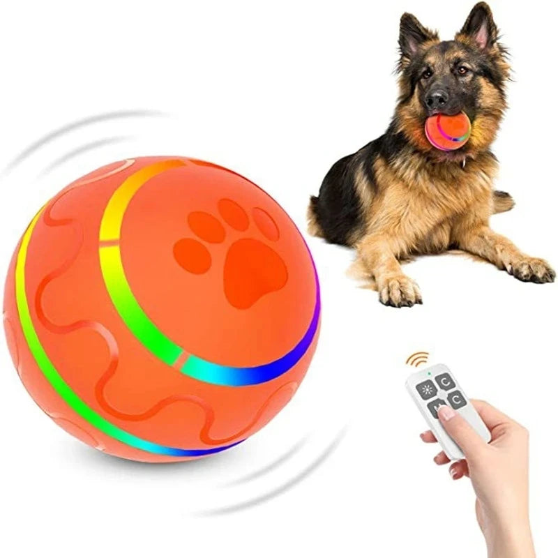 Remote-Controlled Pet Chase Ball – Interactive Toy for Cats and Dogs with Multiple Play Modes