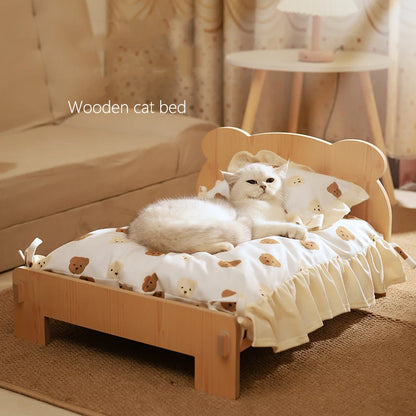 Wooden Pet Bed