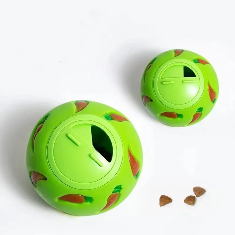 Bite Resistant Slow Feeder Interactive Toy Ball