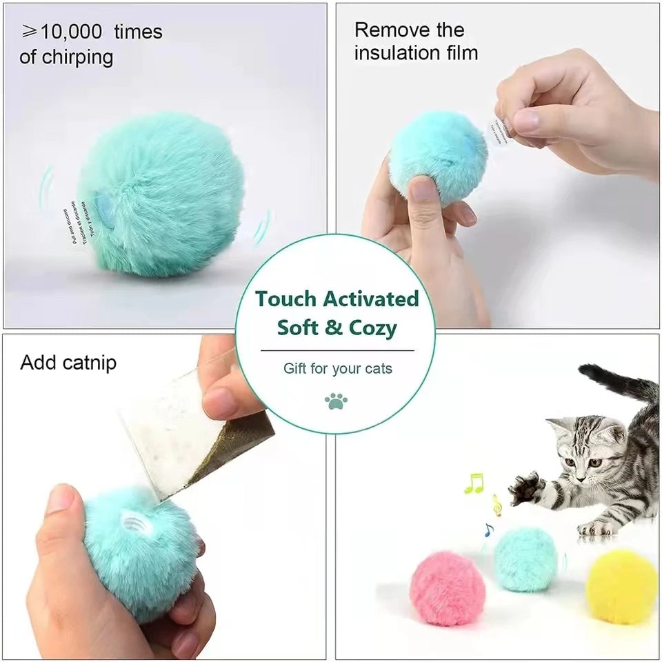 Interactive Smart Cat Toy Ball