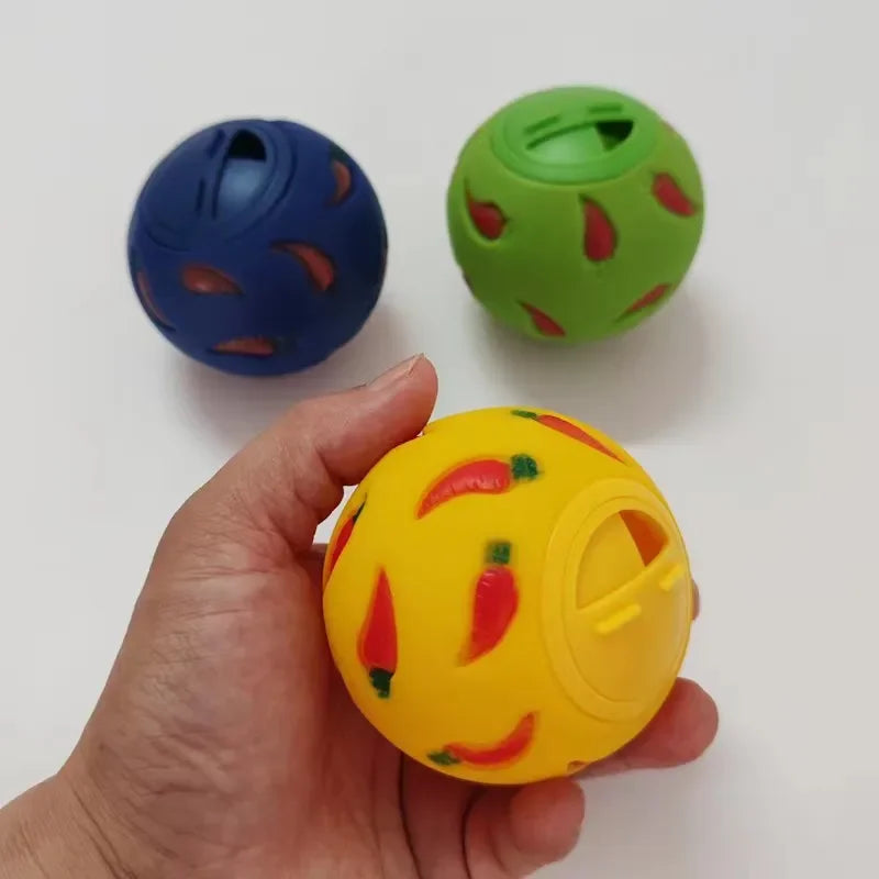 Bite Resistant Slow Feeder Interactive Toy Ball