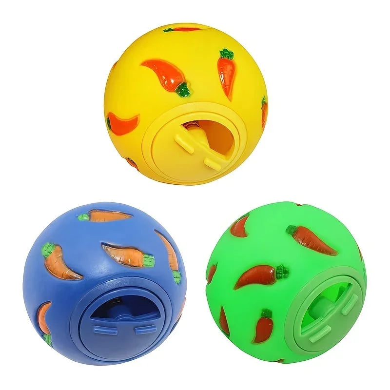 Bite Resistant Slow Feeder Interactive Toy Ball