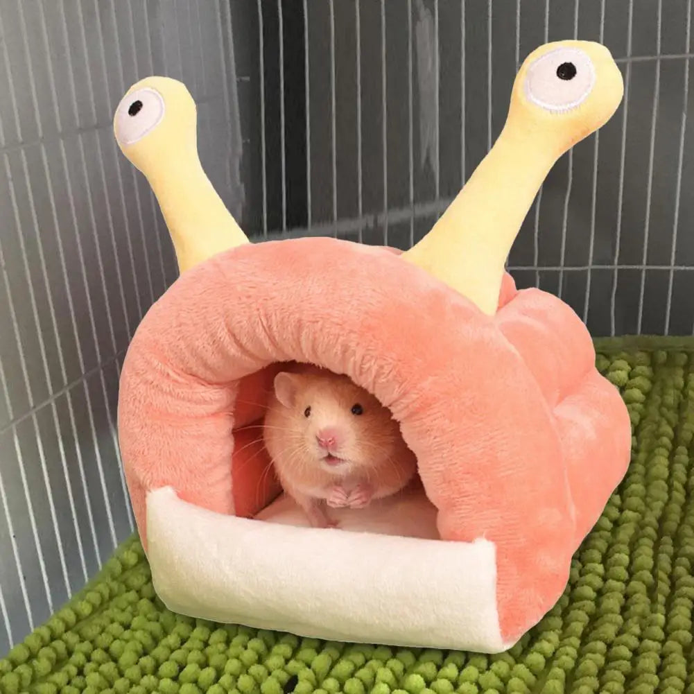 Snail Shape Thickened Cozy Hamster Sleeping House