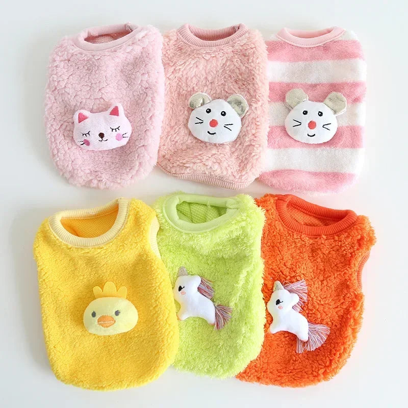 Small Animal Warm Vest Guinea Pig Clothes