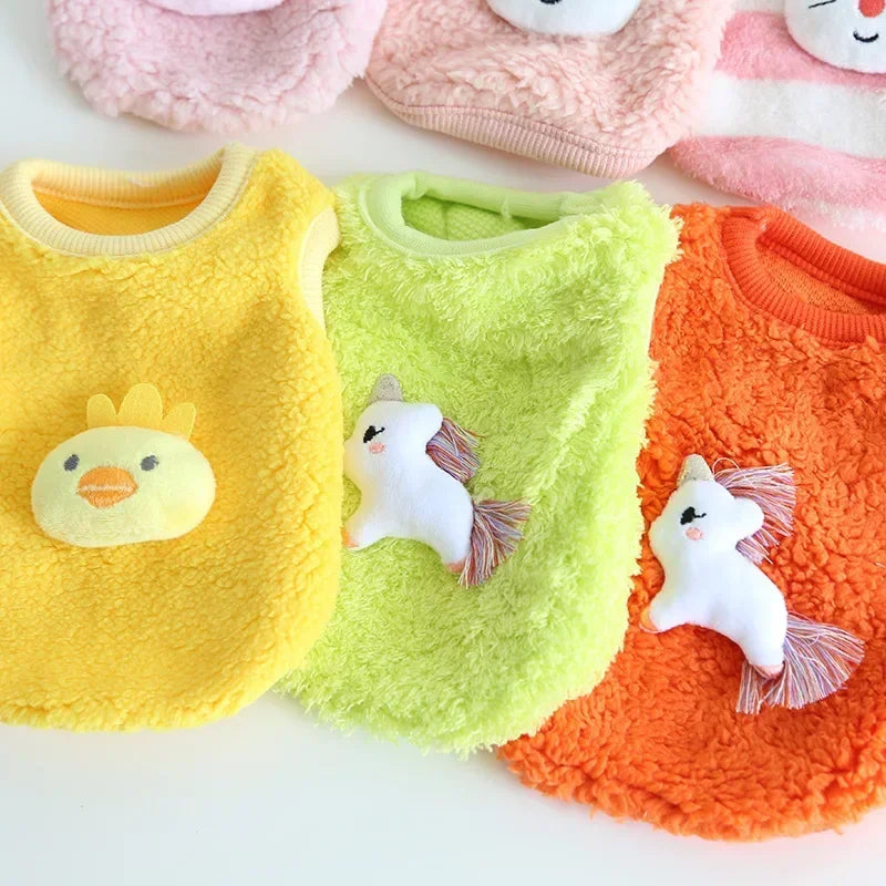 Small Animal Warm Vest Guinea Pig Clothes